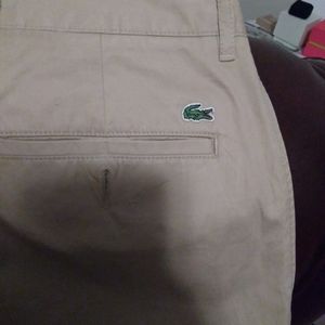lacoste men pants